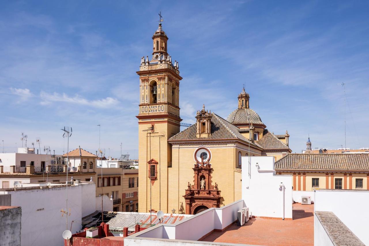 Tentudia Charming Apartments With Private Roof-Top Or Patio In San Bernardo By Ocityzen Sevilla Exterior foto