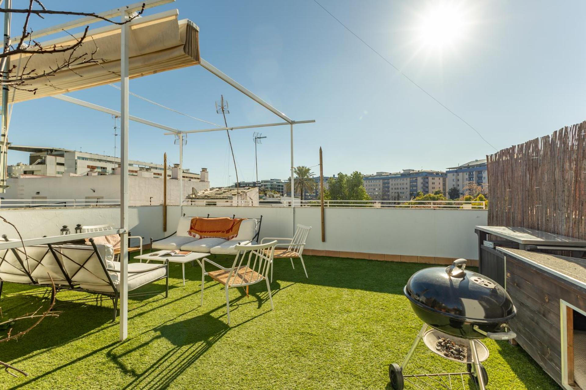 Tentudia Charming Apartments With Private Roof-Top Or Patio In San Bernardo By Ocityzen Sevilla Exterior foto